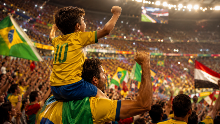 The beauty of sharing your child’s first World Cup