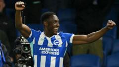 Brighton’s Welbeck set for Chelsea medical