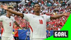 ‘Man of all the moments’ – Bellingham gives England the lead