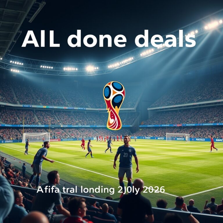 All done deals in July 2026