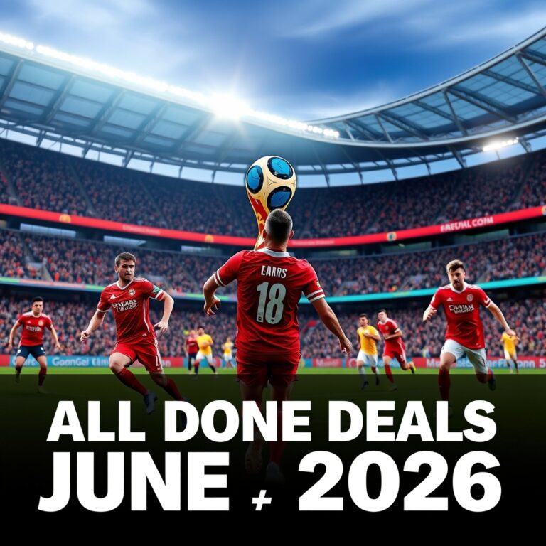 All done deals in June 2026
