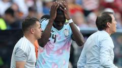 Villa and Belgium midfielder Onana ruptures ACL