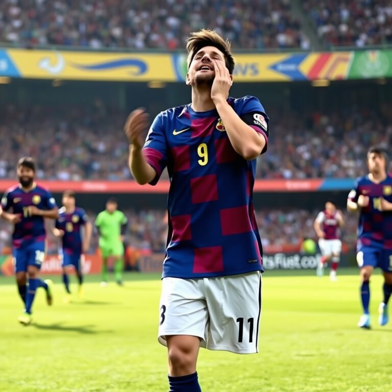 Tears of relief? Messi adds another incredible chapter to World Cup career