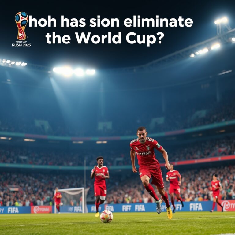 Who has been eliminated from the World Cup?