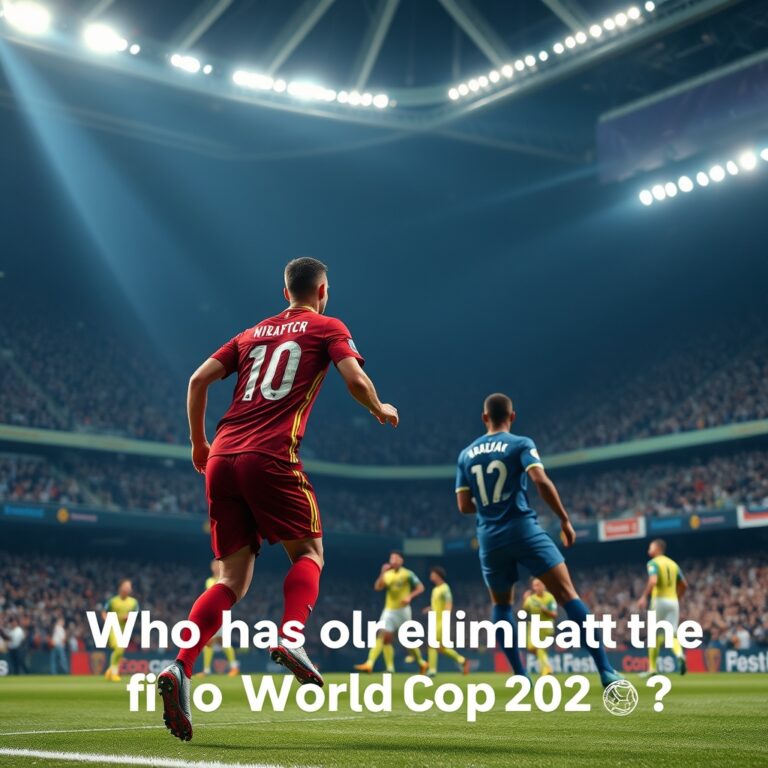 Who has been eliminated from the World Cup?