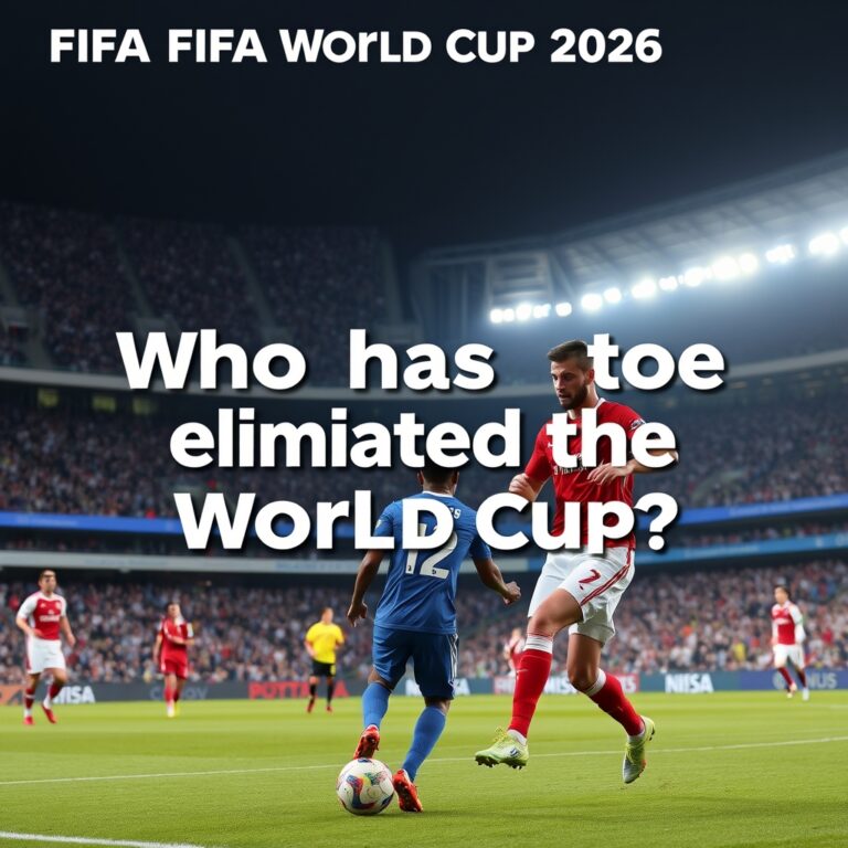 Who has been eliminated from the World Cup?
