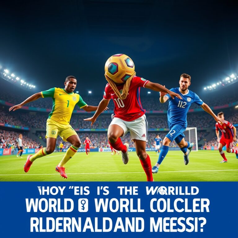 Who is the African World Cup goalscorer older than Ronaldo and Messi?