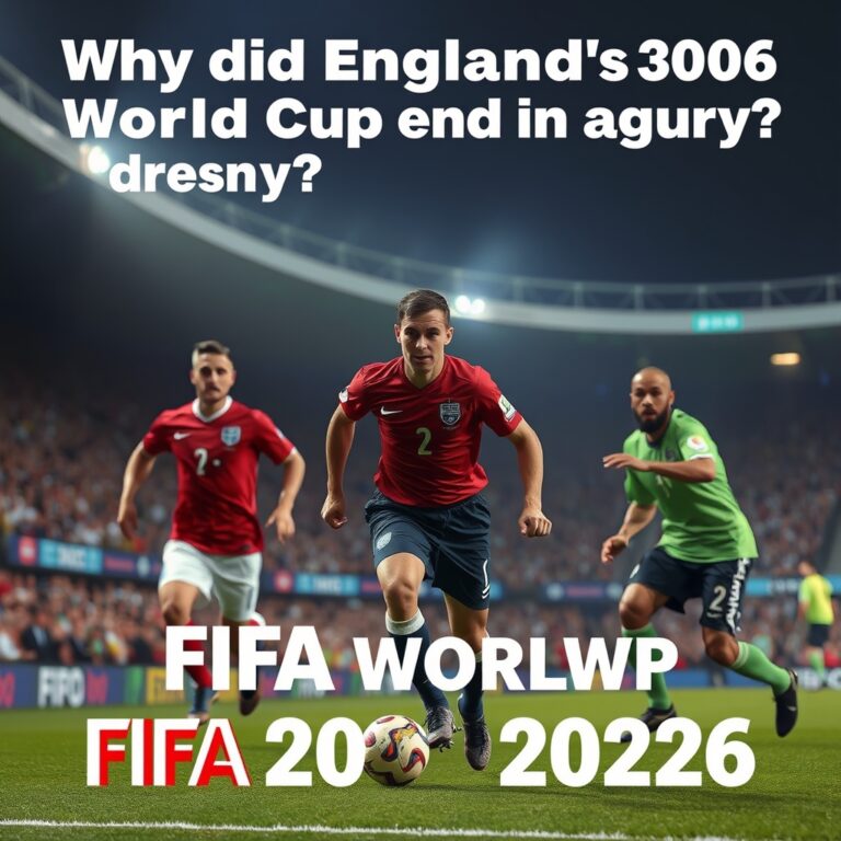 Why did England’s 2006 World Cup dream end in agony?