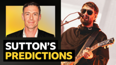 Sutton’s opening weekend predictions v Courteeners frontman Liam Fray