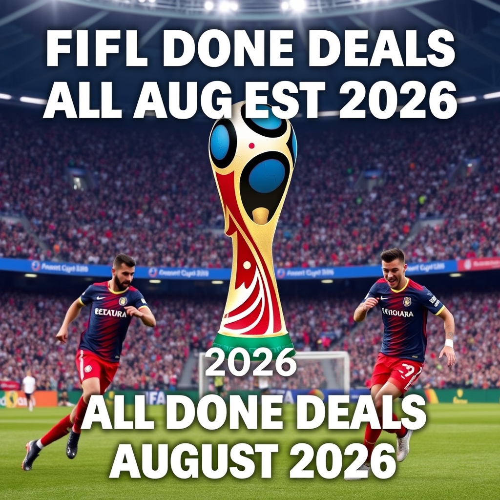 All done deals in August 2026