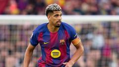 Liverpool close to signing Barcelona’s Araujo on loan