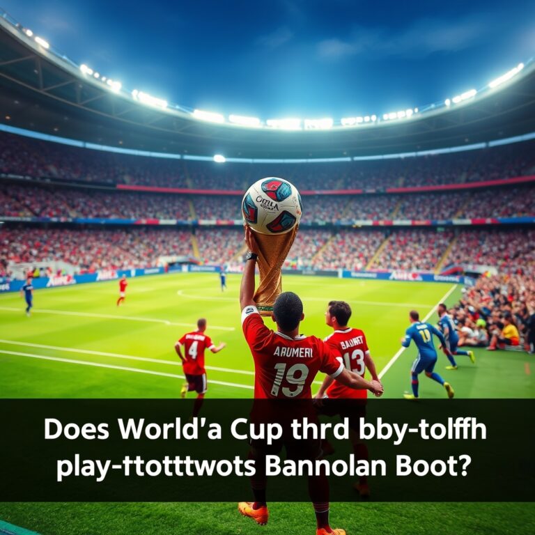 Does World Cup third place play-off count towards Golden Boot?