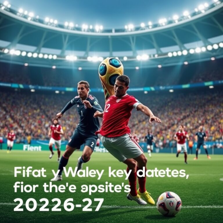 What are the key dates for the 2026-27 football season?