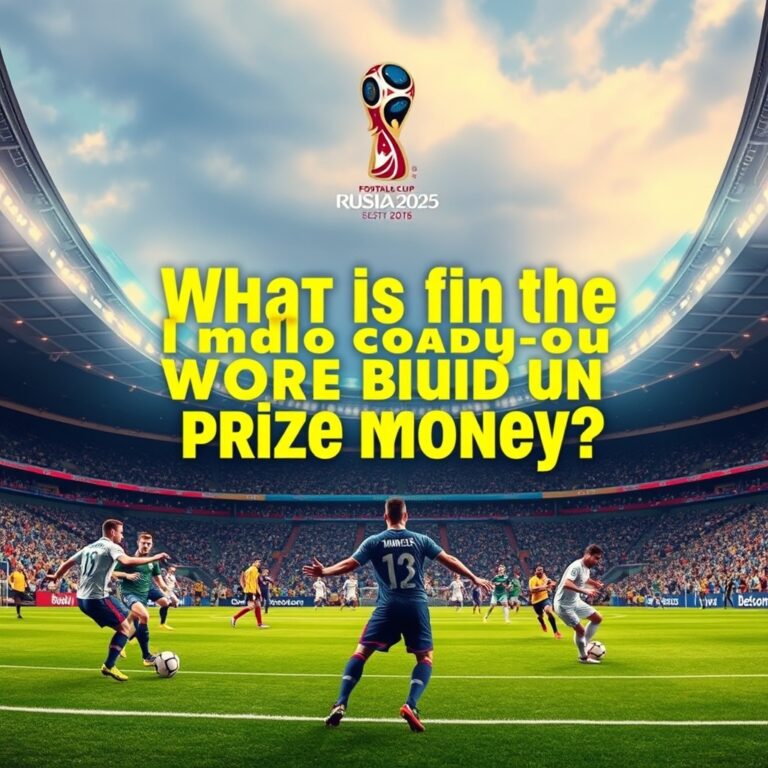 What is the World Cup prize money?