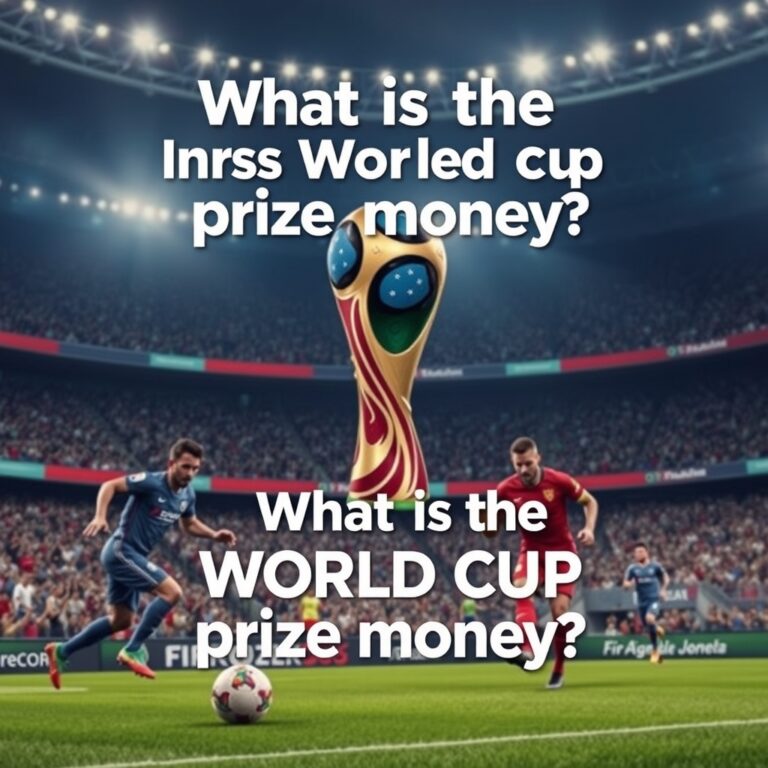 What is the World Cup prize money?