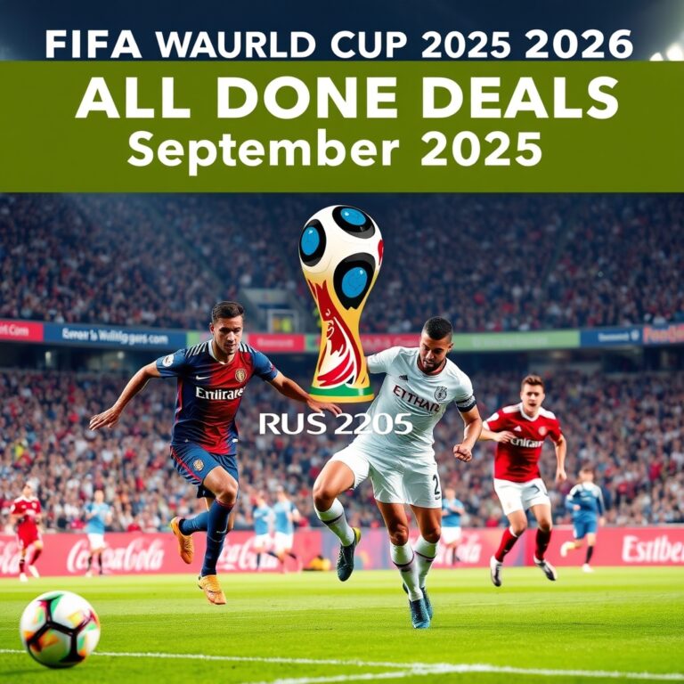 All done deals in September 2026