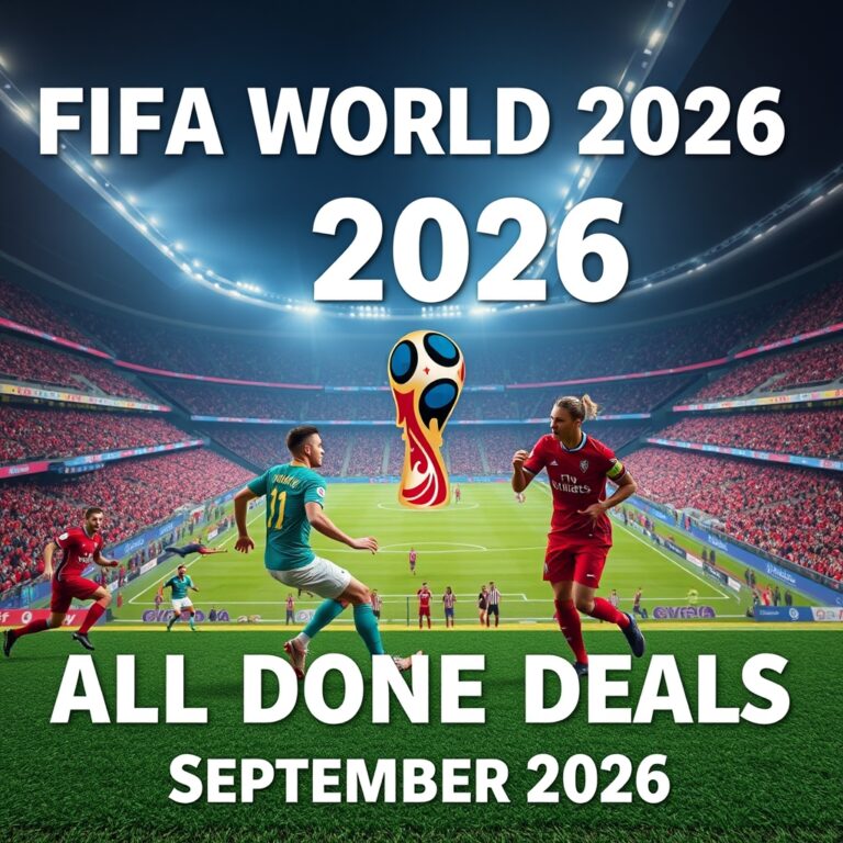 All done deals in September 2026