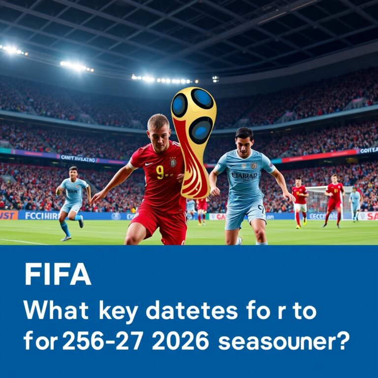 What are the key dates for the 2026-27 football season?