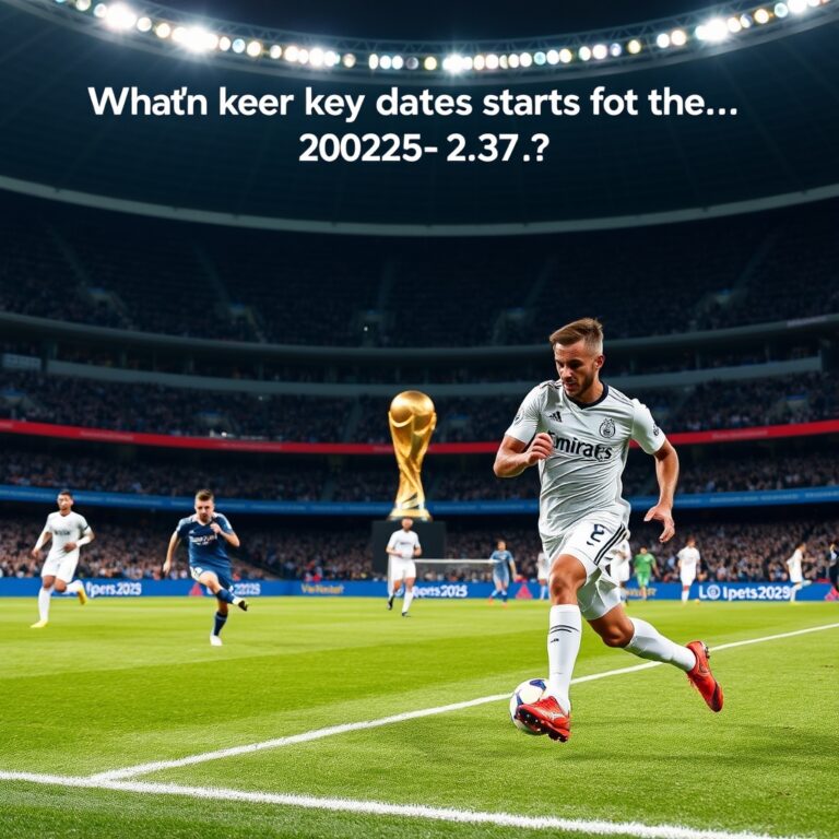 What are the key dates for the 2026-27 football season?