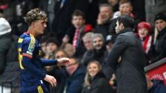 Arteta warns Dowman ‘we are not in Disneyland’ after red card