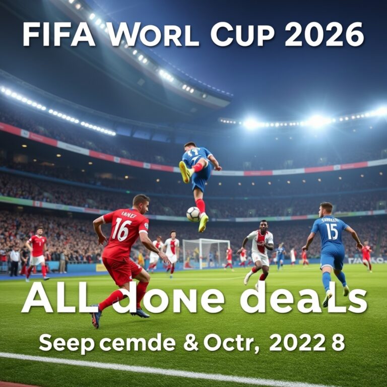 All done deals in September & October 2026