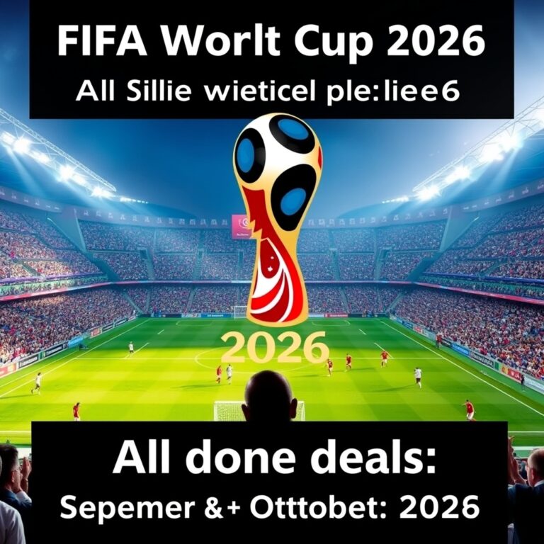 All done deals in September & October 2026