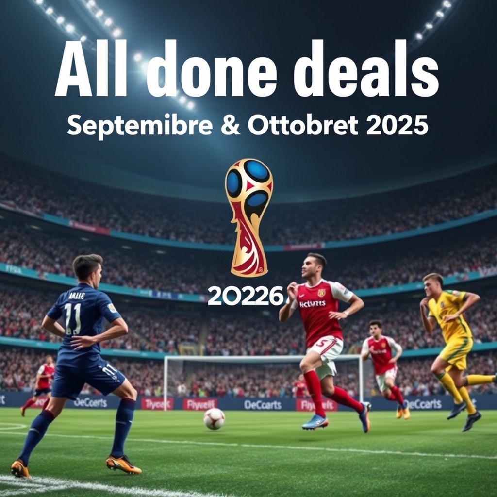 All done deals in September & October 2026