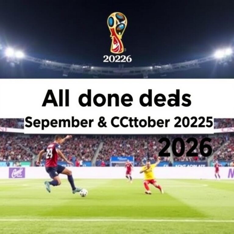 All done deals in September & October 2026