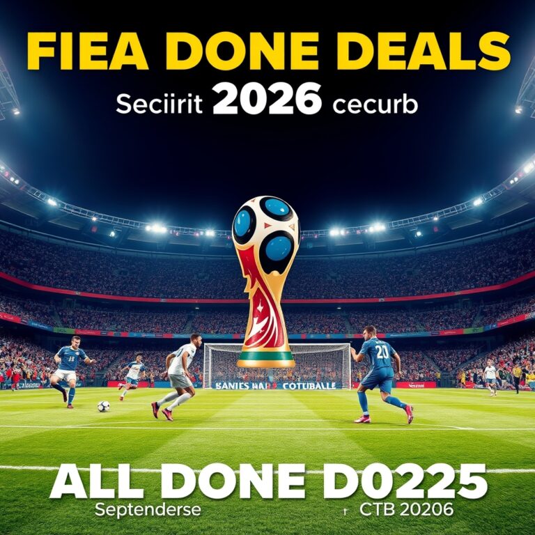 All done deals in September & October 2026