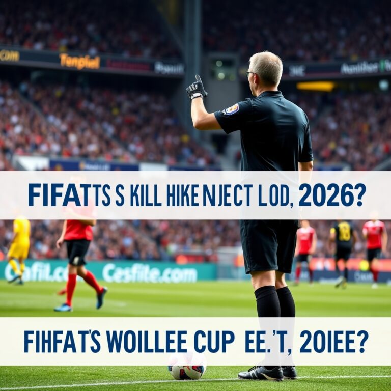 What’s it like to be the World Cup final referee?